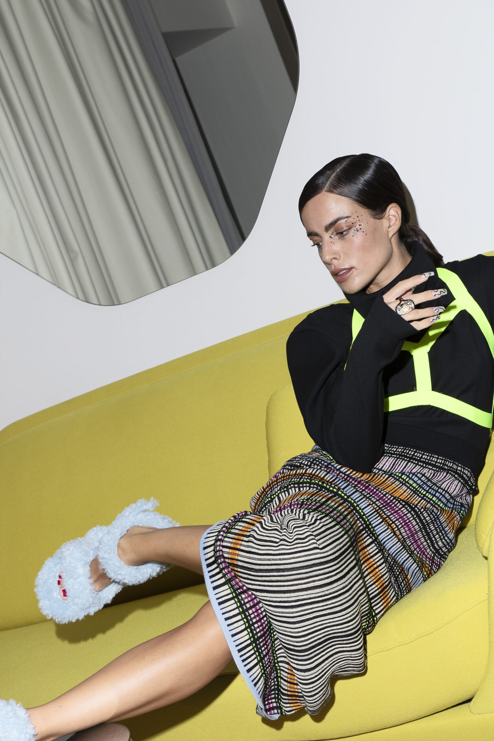 Ana Peinado en el último editorial de moda de JavieRomán