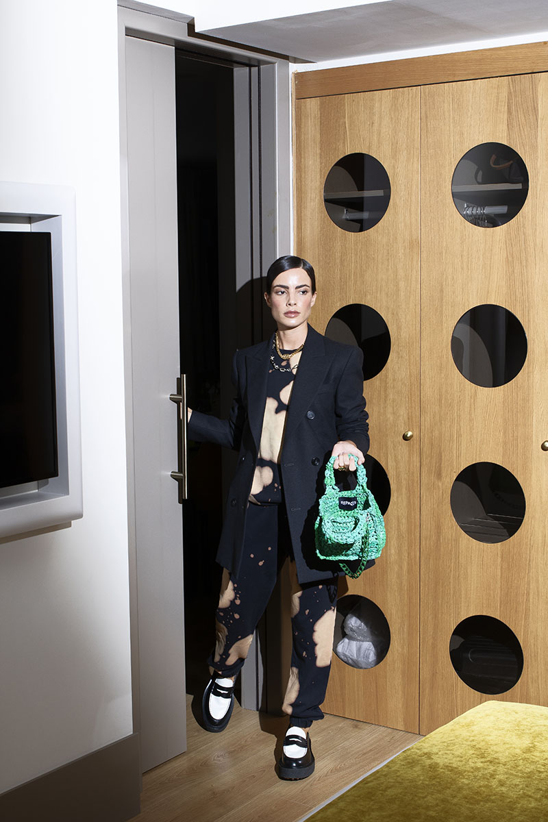 Ana Peinado en el último editorial de moda de JavieRomán