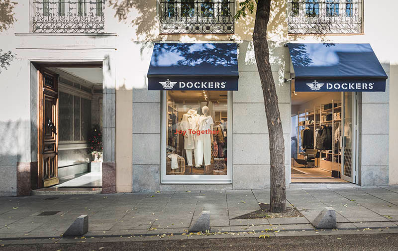 Dockers y su nueva tienda de moda californiana en Madrid