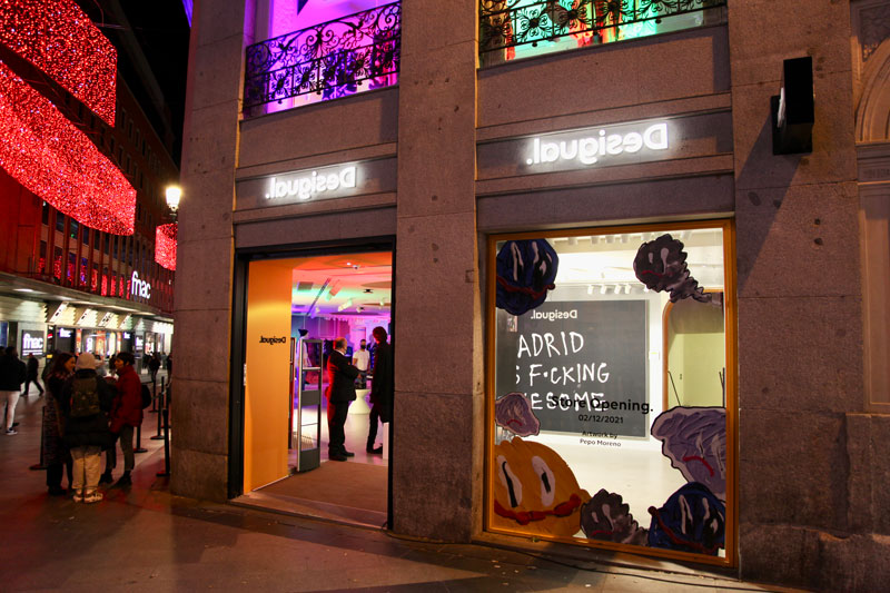 Desigual y su fucking awesome flagship store de Madrid