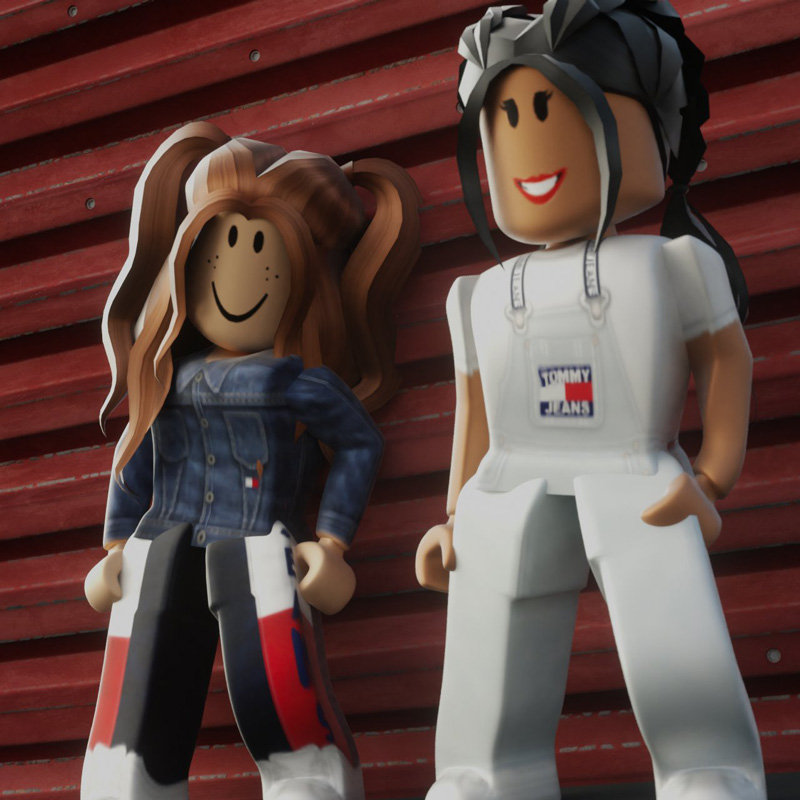 Roblox Tommy Jeans Hilfiger moda metaverso