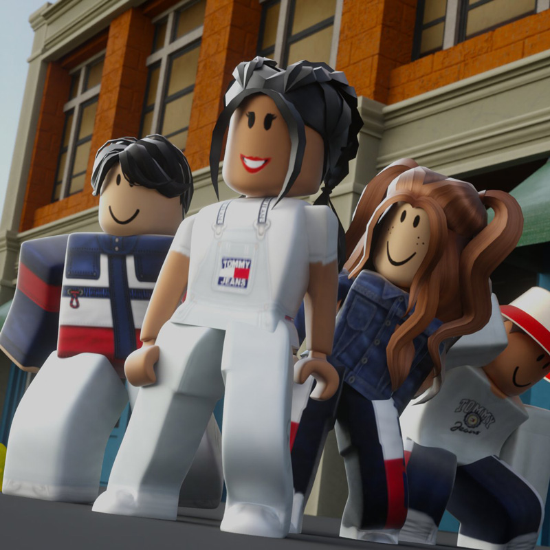 Roblox Tommy Jeans Hilfiger moda metaverso