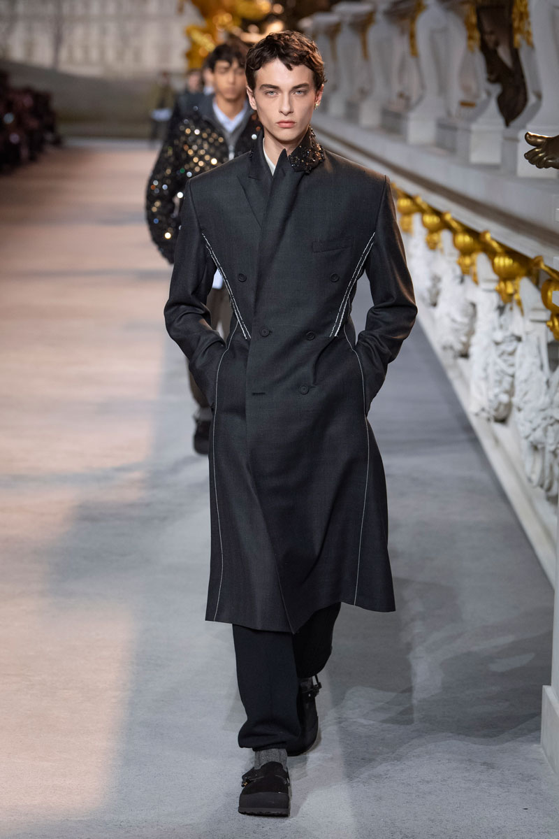 Dior y Birkenstock en la colección masculina otoño invierno