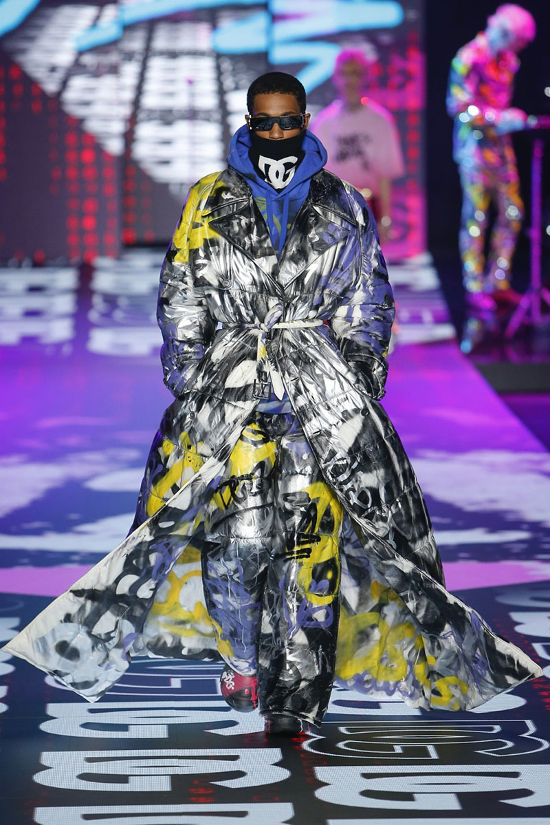 Dolce & Gabbana FW22 en Milan Fashion Week feat. Kells