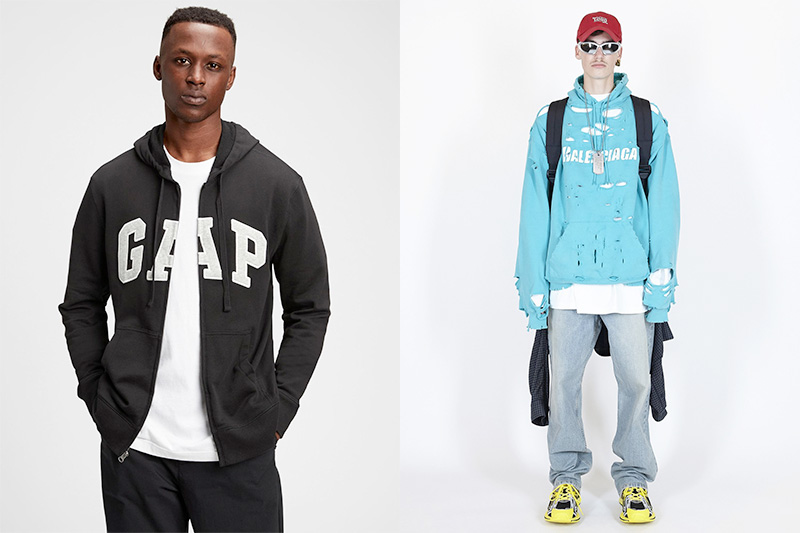Kanye West, Gap y Balenciaga montan un trío de moda