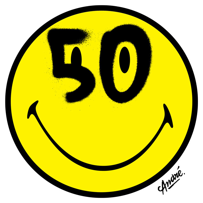 Smiley, el emoji más famoso del mundo cumple 50 años