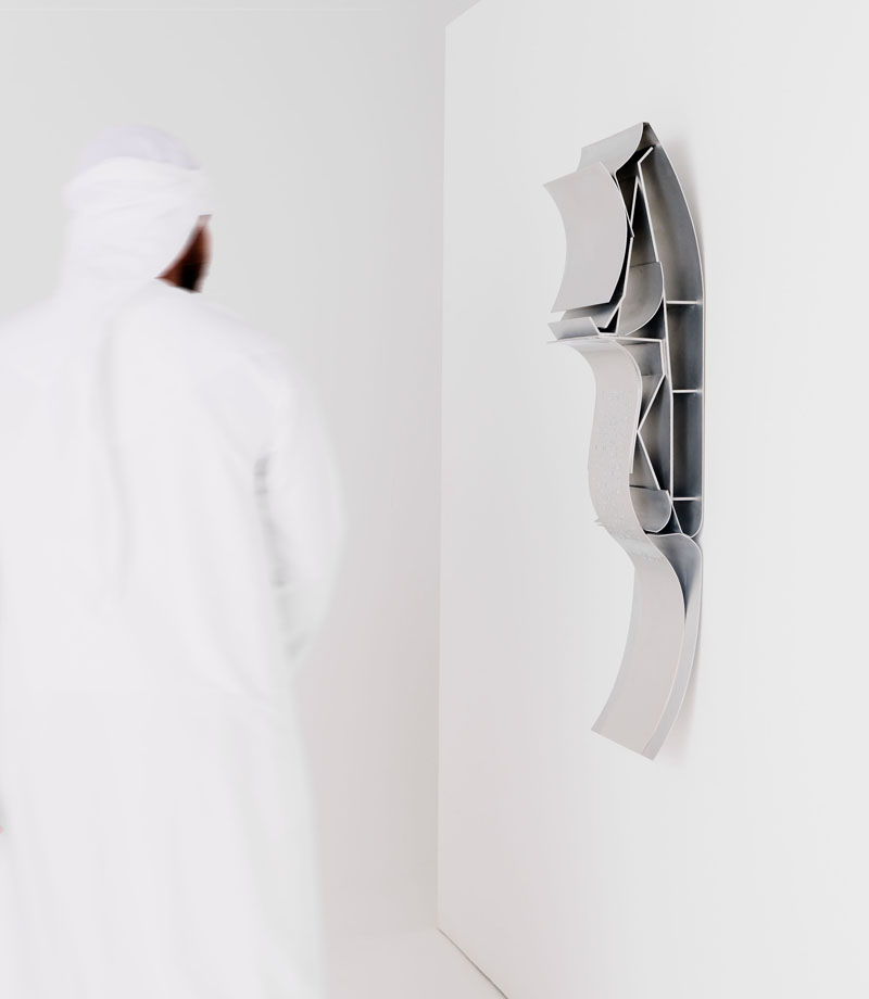 Todomuta estudio design art: una pieza de la colección 8000 Waves Design. Expo Dubai 2020