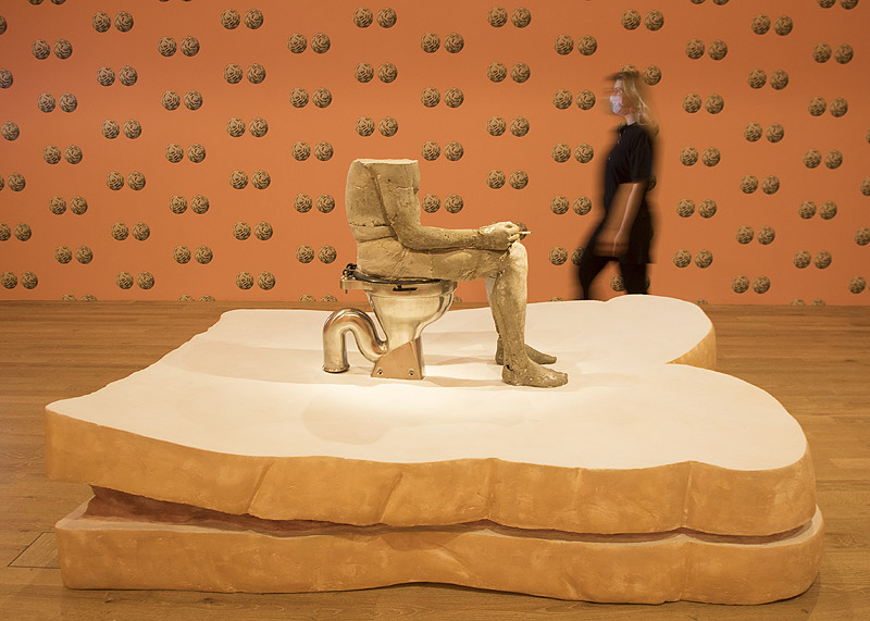 Michael Clark - vista de la exposición