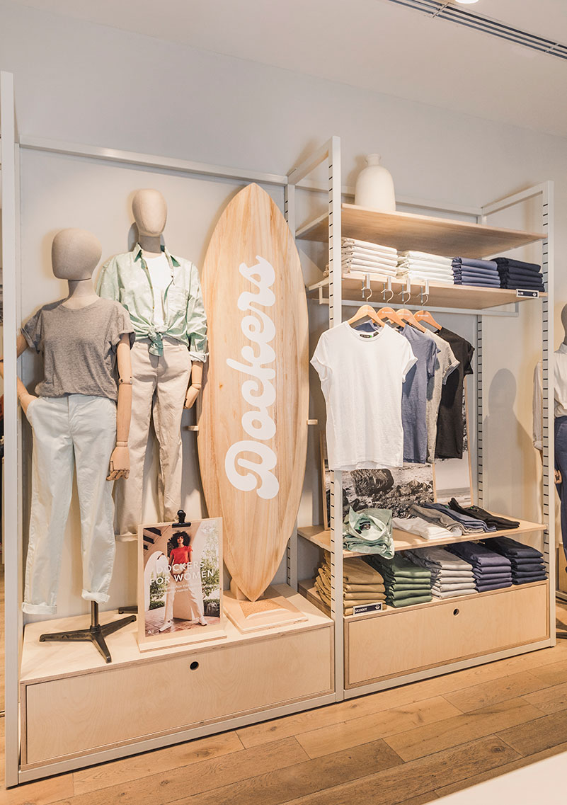 Dockers abre una nueva tienda en Madrid al estilo surfer