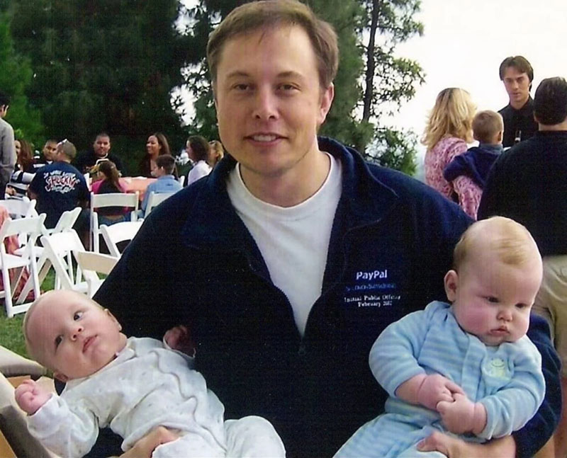 Elon Musk, sus 8 hijos y una vida familiar muy intensa