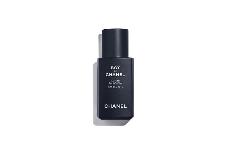 Maquillaje masculino para Franco Masini con Chanel