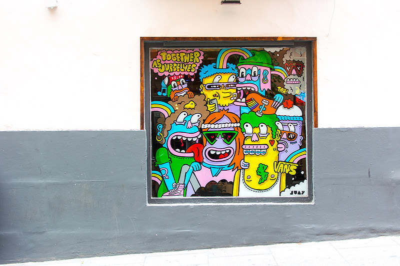 Together As Ourselves - grafity en el barrio de Chueca