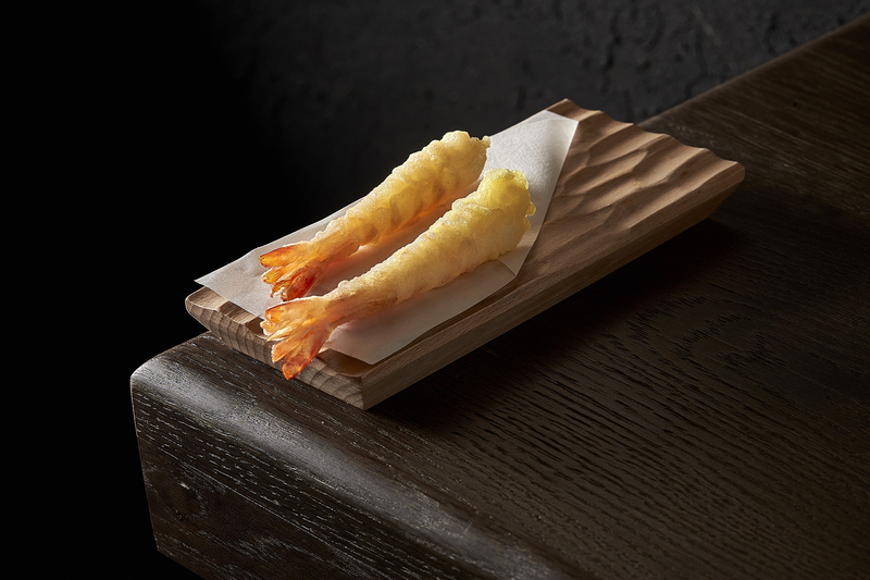 Kemuri: tempura de langostino