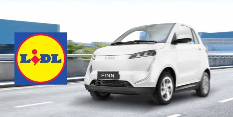 Finn, el coche eléctrico del Lidl, a la cesta por 222 euros