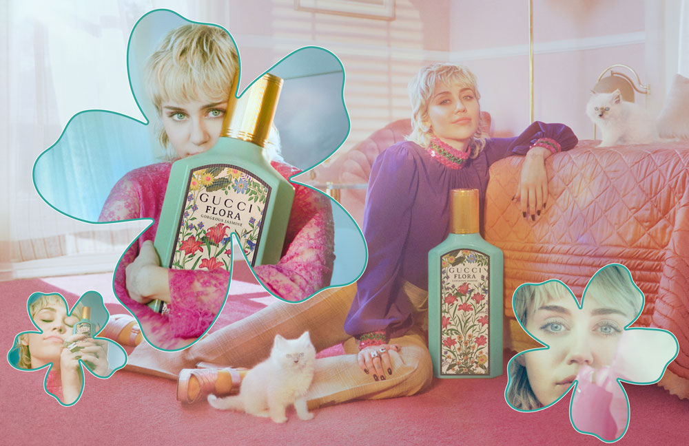 Miley Cyrus y su perfume llegan al metaverso de Gucci Flora