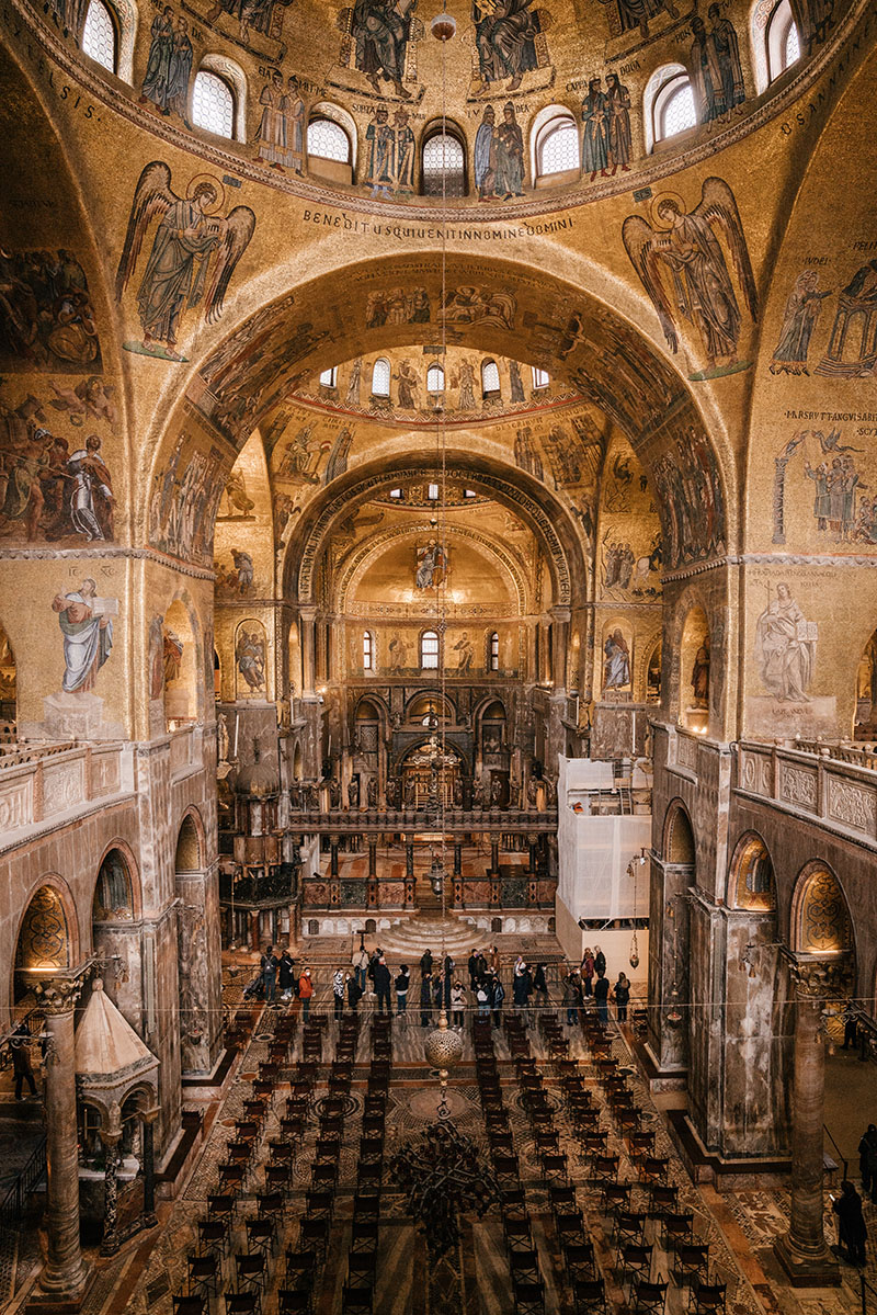 homenaje Venezia Restauración del púlpito de la Basílica de San Marcos arte joyería tradicional