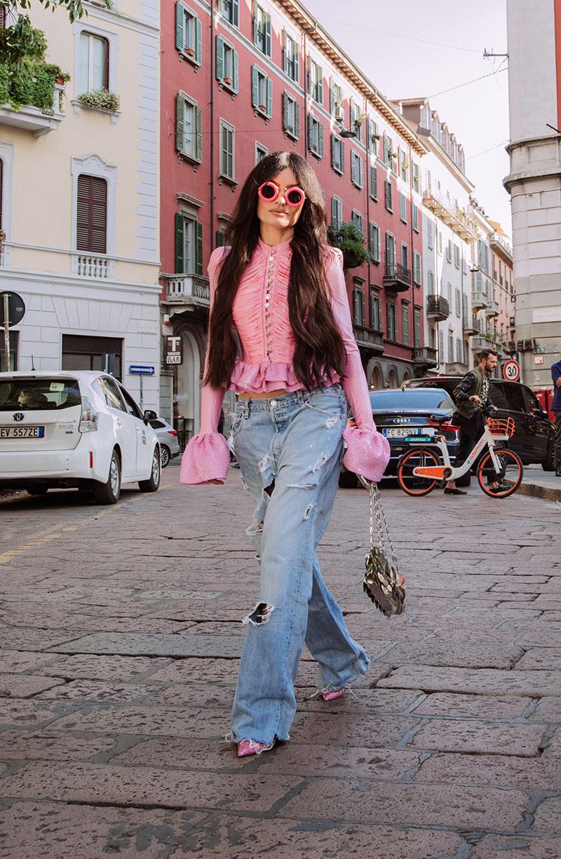 mejores looks Semana de la moda de Milán primavera Verano 2023 calle