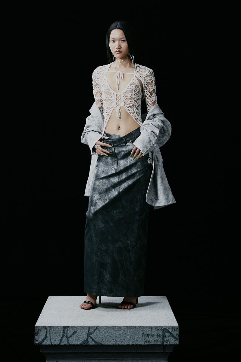 nueva colección firma de moda china con sede en Londres London Fashion Week Primavera verano 2022