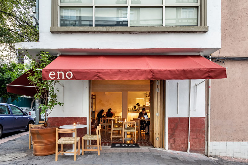 Restaurante Eno Tokio un diseño de Nodo Taller en Mexico DF