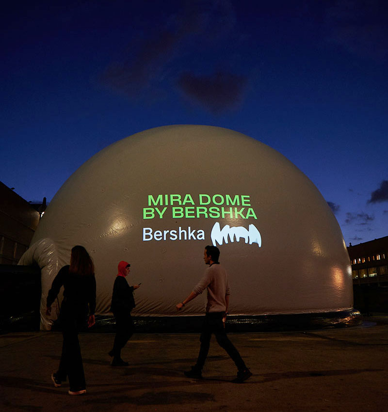 Digo Digital en el Mira Festival de Barcelona con Bershka