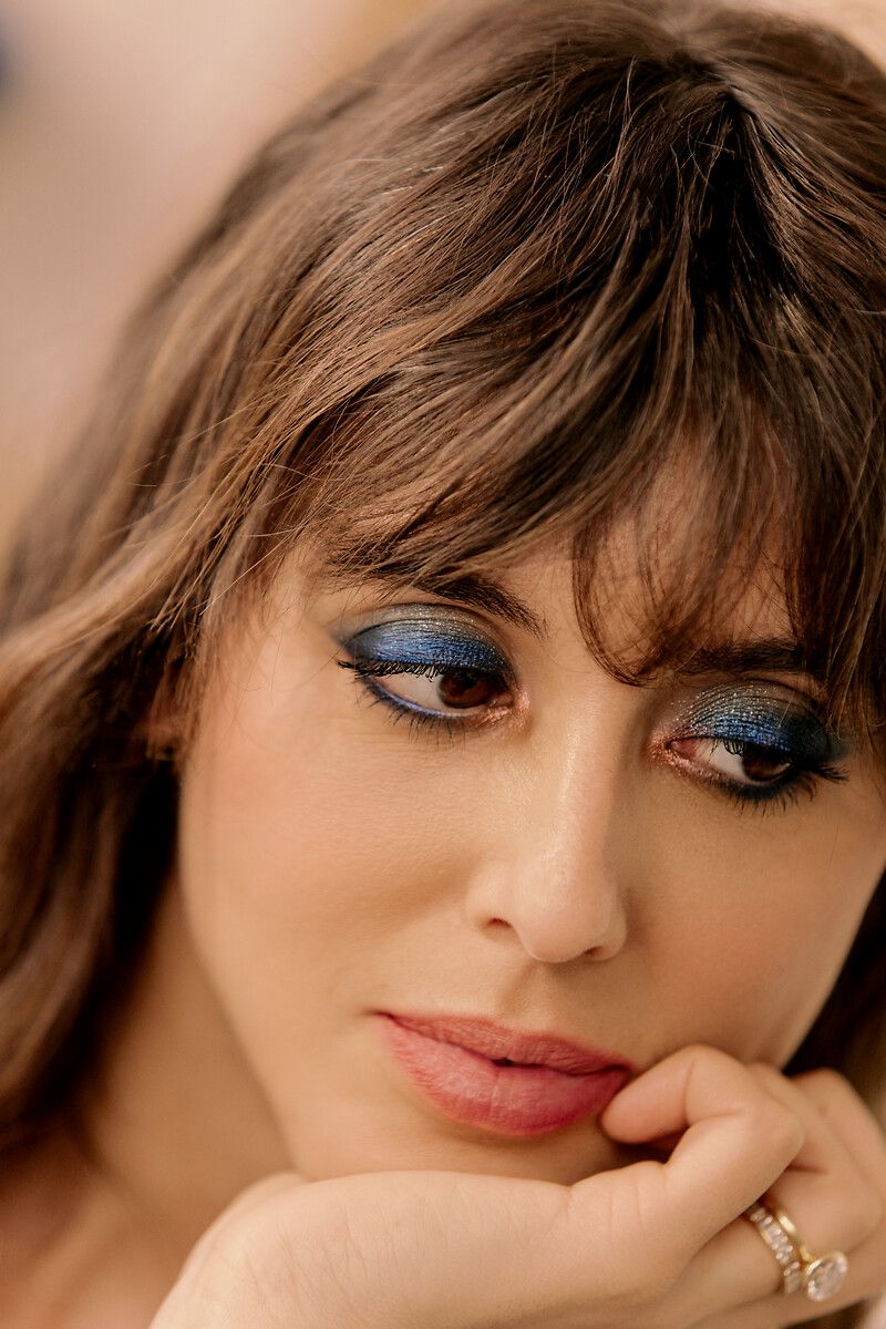 La sombra azul de ojos tendencia en invierno es de Guerlain