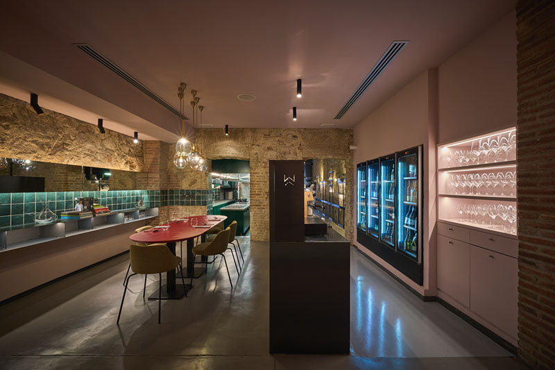 Restaurante Slow&Low Barcelona: la mesa del chef