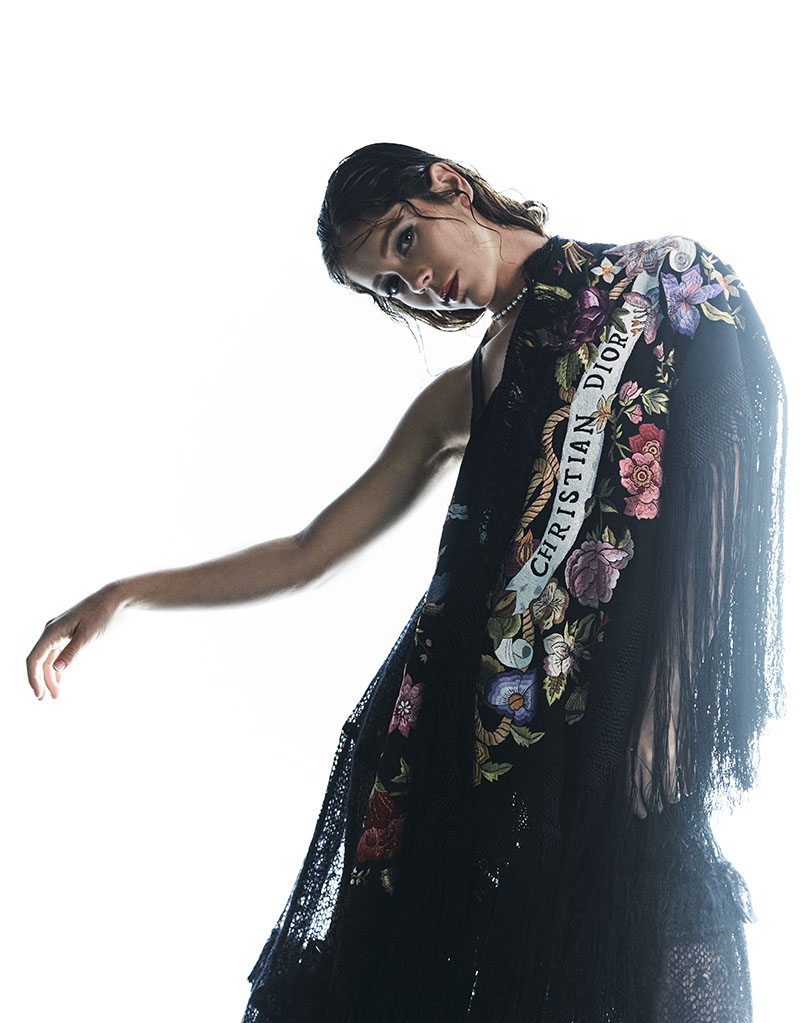 Georgina Amorós se pone flamenca con Dior