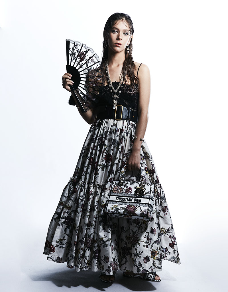Georgina Amorós se pone flamenca con Dior