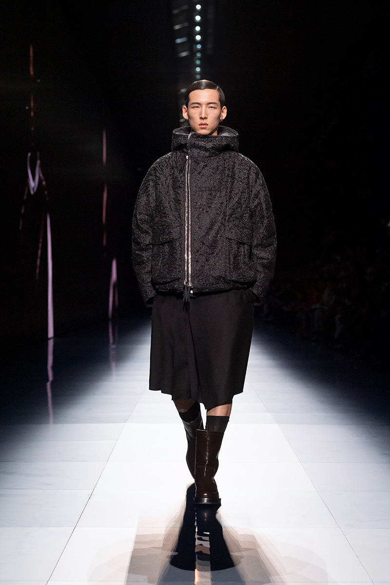 Dior Men Winter 23-24: una mirada a Yves Saint Laurent