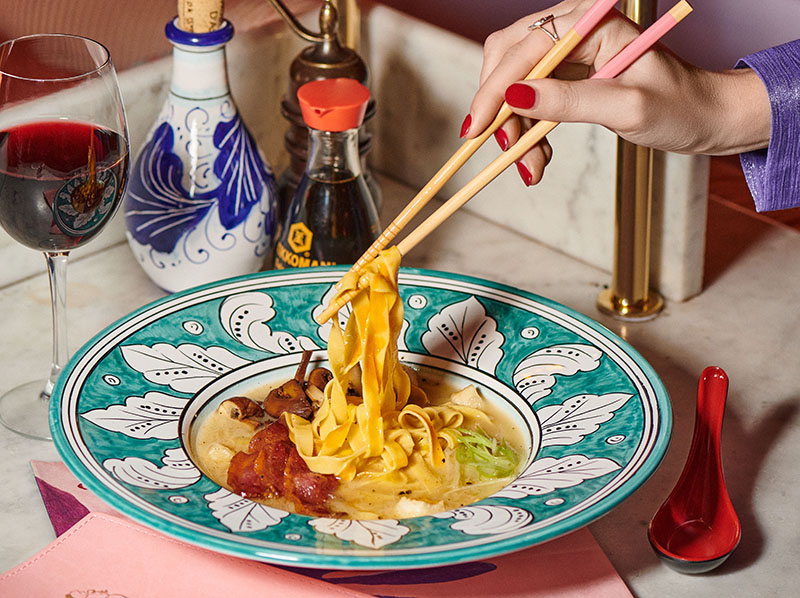 Bel mondo e Ikigai se unen para crear un menú japo-italiano
