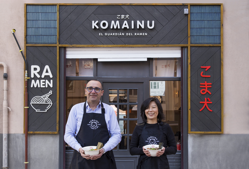 Ramen Komainu al fin abre su restaurante en Madrid