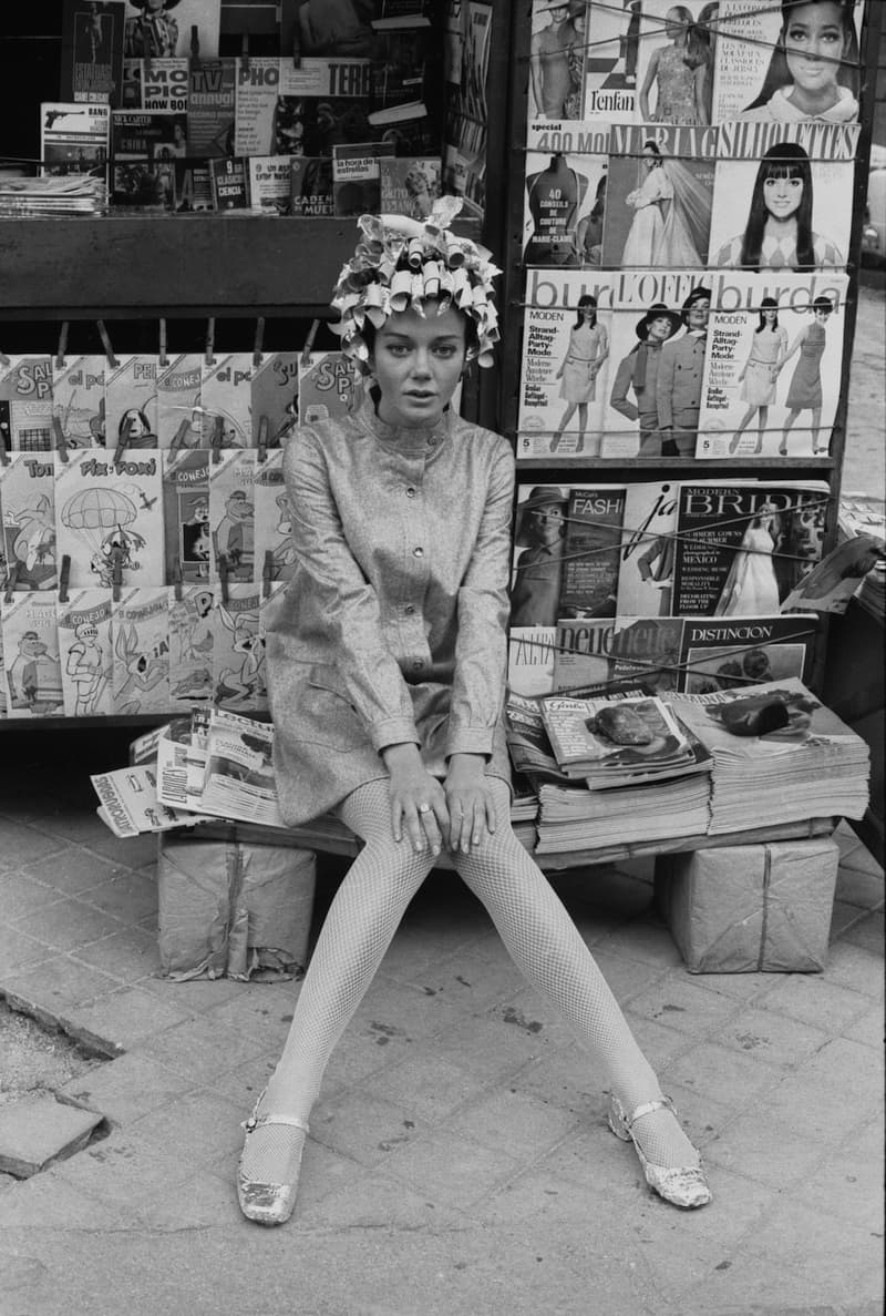 Madrid Moda a pie de calle_Joana Biarnes:Editorial de moda en plena calle, Madrid, 1967