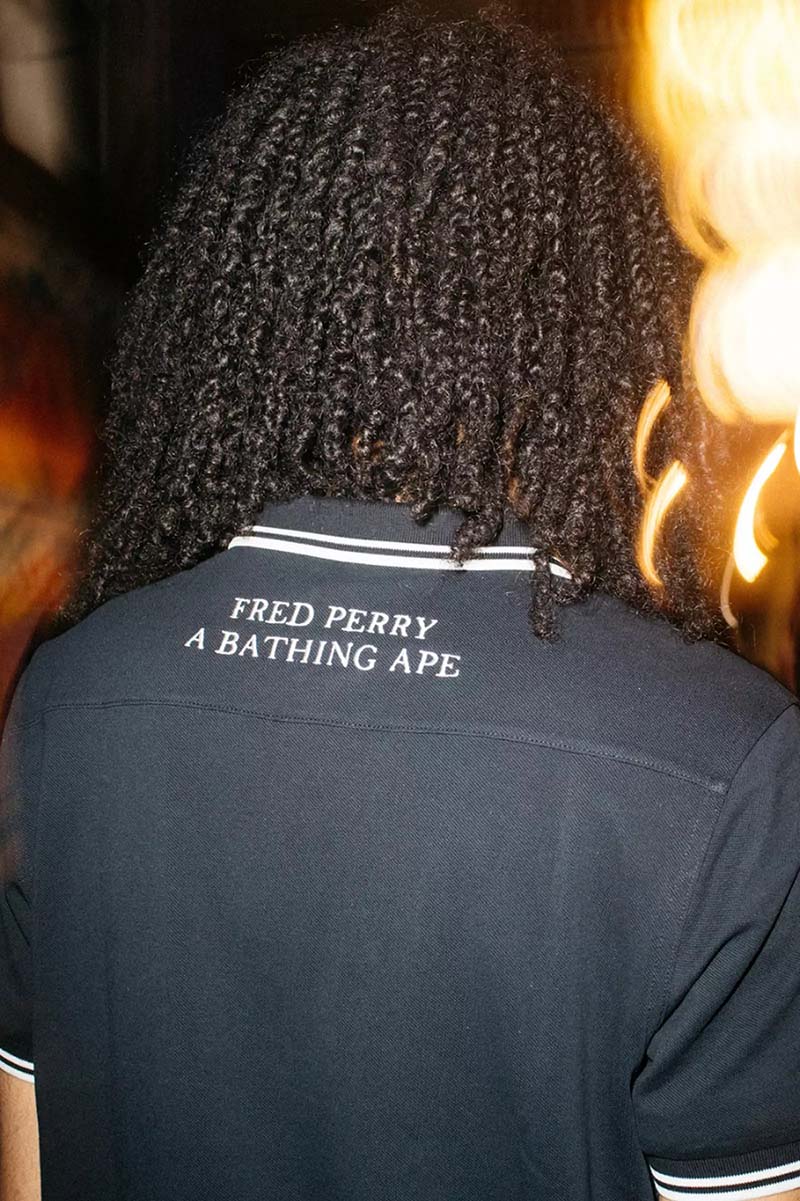 Fred Perry x Bape le dan un giro streetwear al polo