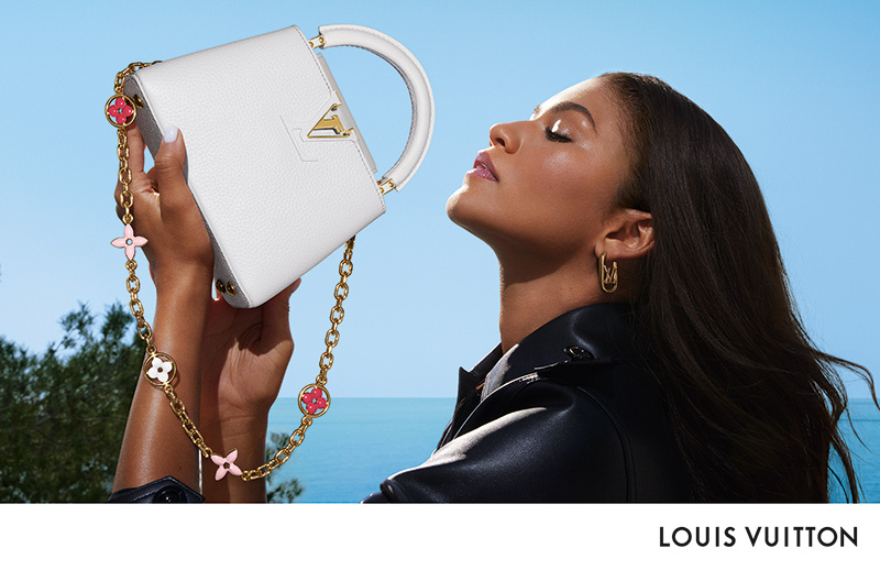 Zendaya y el Capucines en la nueva campaña de Louis Vuitton