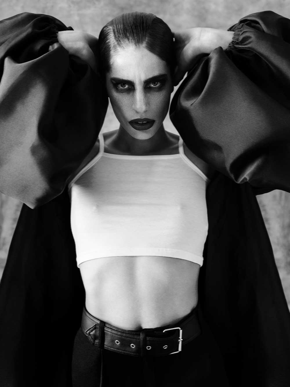 Sportswear de noche para vampiras góticas de moda