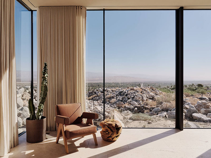Una espectacular casa en el desierto por Woods + Dangaran