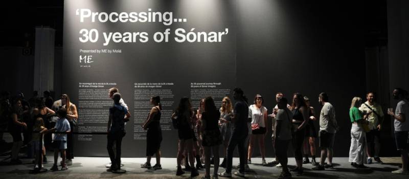 "Processing… 30 years of Sónar" Sónar Barcelona Sónar ME By Meliá inteligencia artificial barcelona experiencia inmersiva