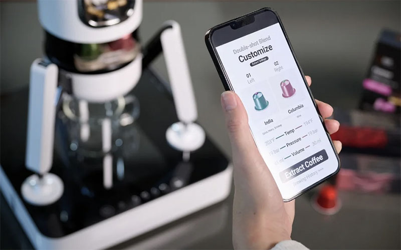 Duobo by LG Labs: Cafetera que mezcla a la vez dos cápsulas
