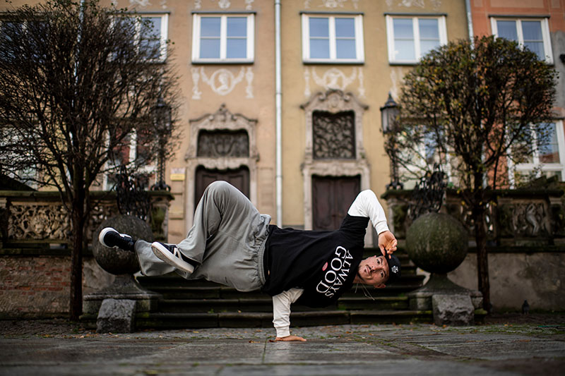 Xak de la torre breakdance bailarin profesional