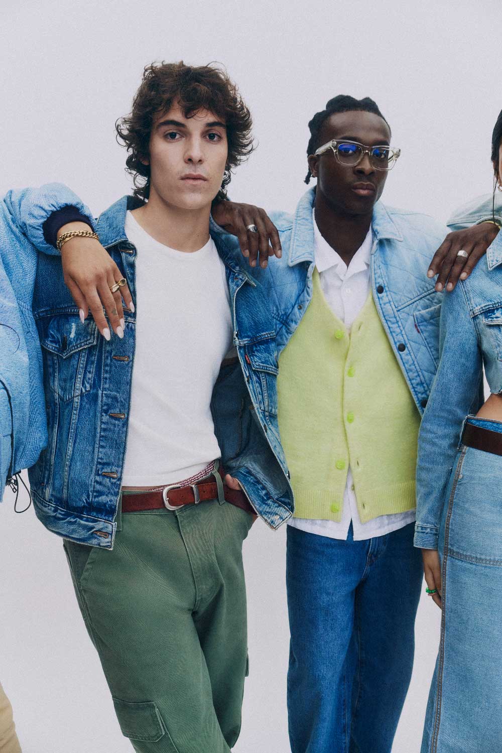 back in blue levi's fall 2023 campaña