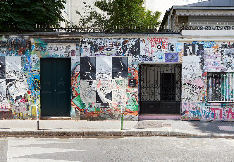 Maison Gainsbourg - entrada al museo de Serge Gainsbourg