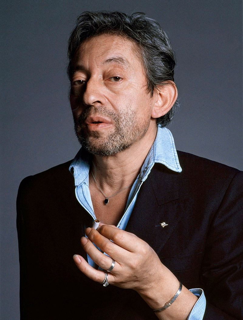 Maison Gainsbourg - retrato de Serge Gainsbourg