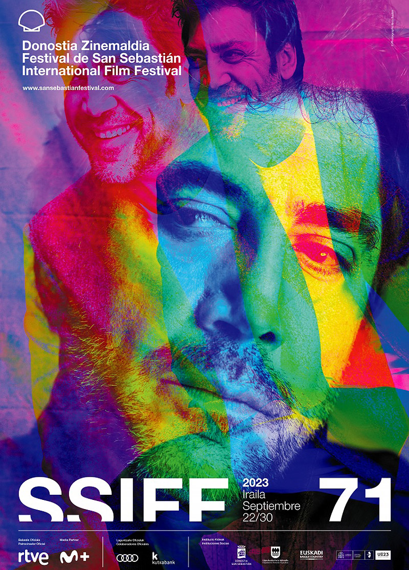 Festival de San Sebastián 2023 - poster con Javier Barden como protagonista