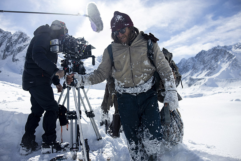 La sociedad de la nieve - fotografía de la grabación de la película
