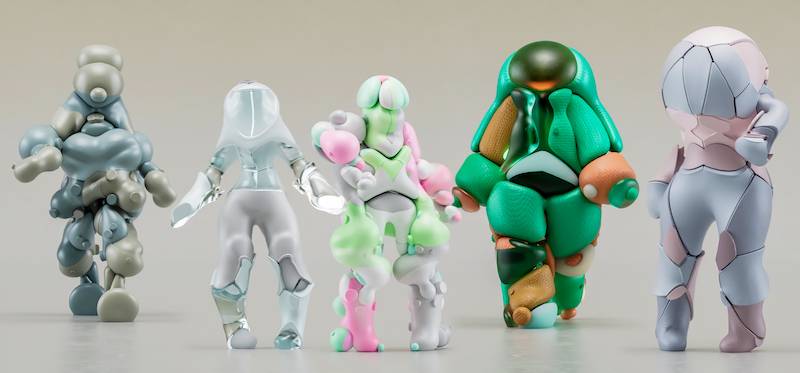 Biennale Némo: cinco robots polimorfos