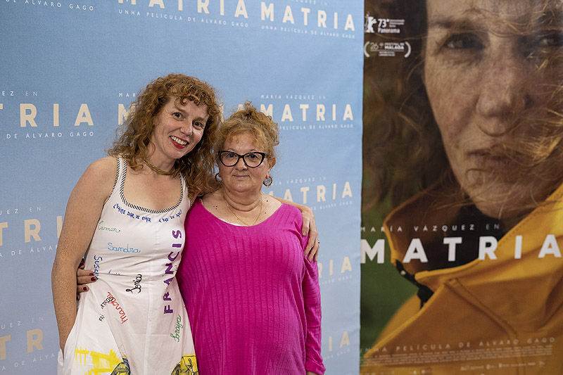 María Vázquez actriz del año gracias a la película “Matria”