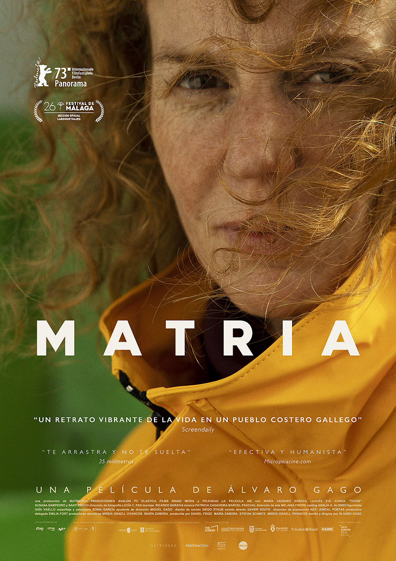 María Vázquez actriz del año gracias a la película “Matria”