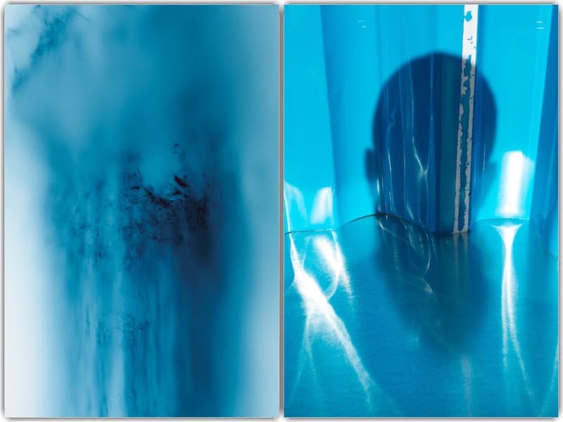 Wolfgang-Tillmans, fotos viradas a azul
