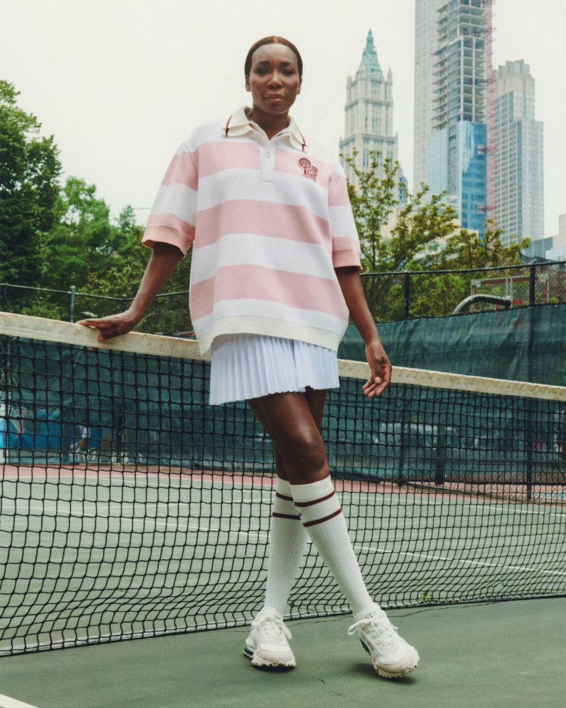 Venus Williams and Lacoste reimagine the tennis wardrobe