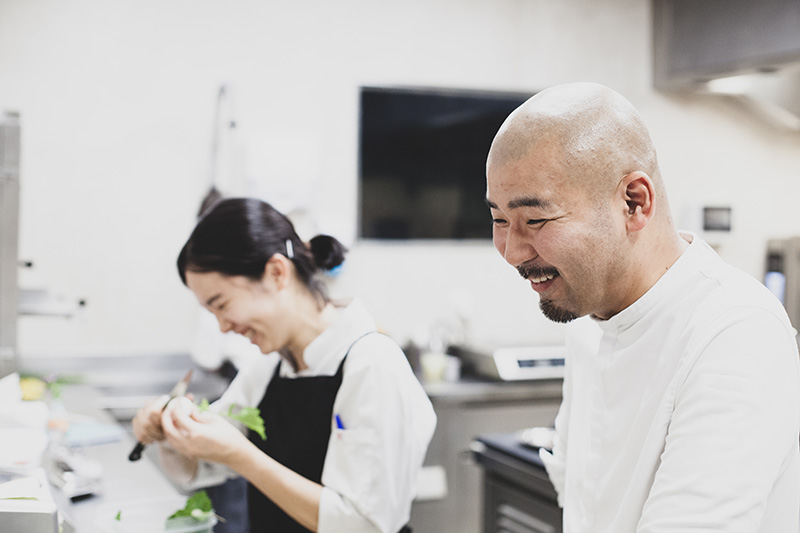 Txispa, un chef  japonés en la corte de la cocina vasca